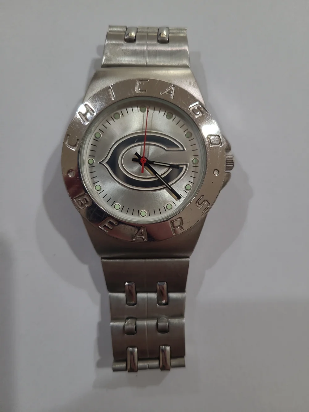 Game Time Chicago Bears NFL Men's Stainless Steel Quartz Watch F3137351/GT